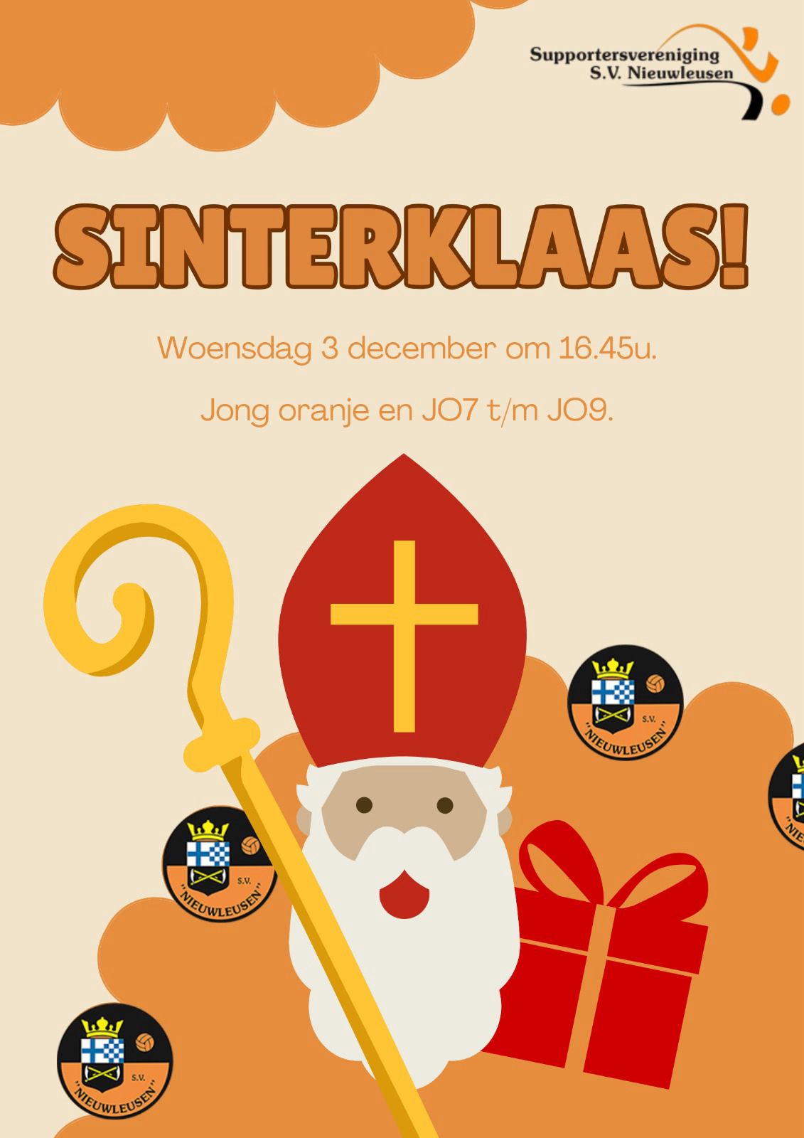 Voetbal, plezier & pepernoten! Bij deze training heb je het allemaal!