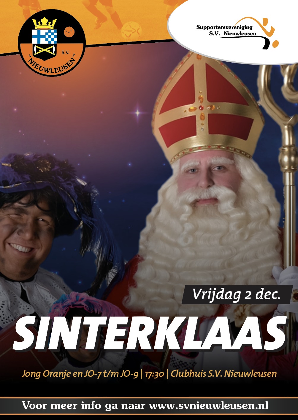Sinterklaasfeest bij S.V. Nieuwleusen