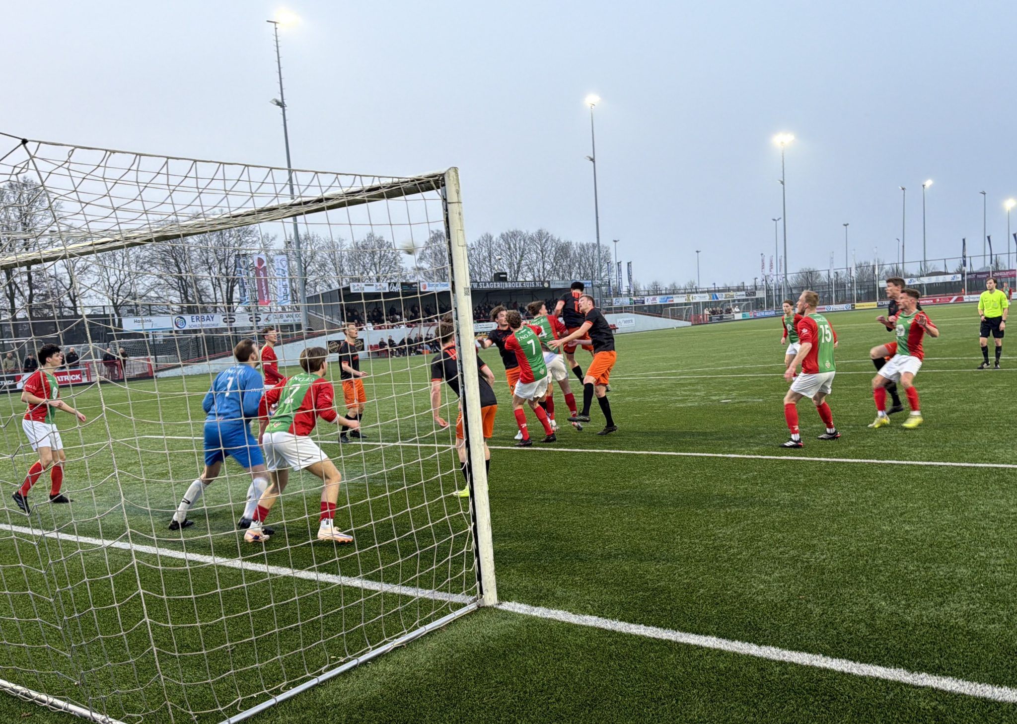 S.V. Nieuwleusen krijgt te weinig in Haaksbergen