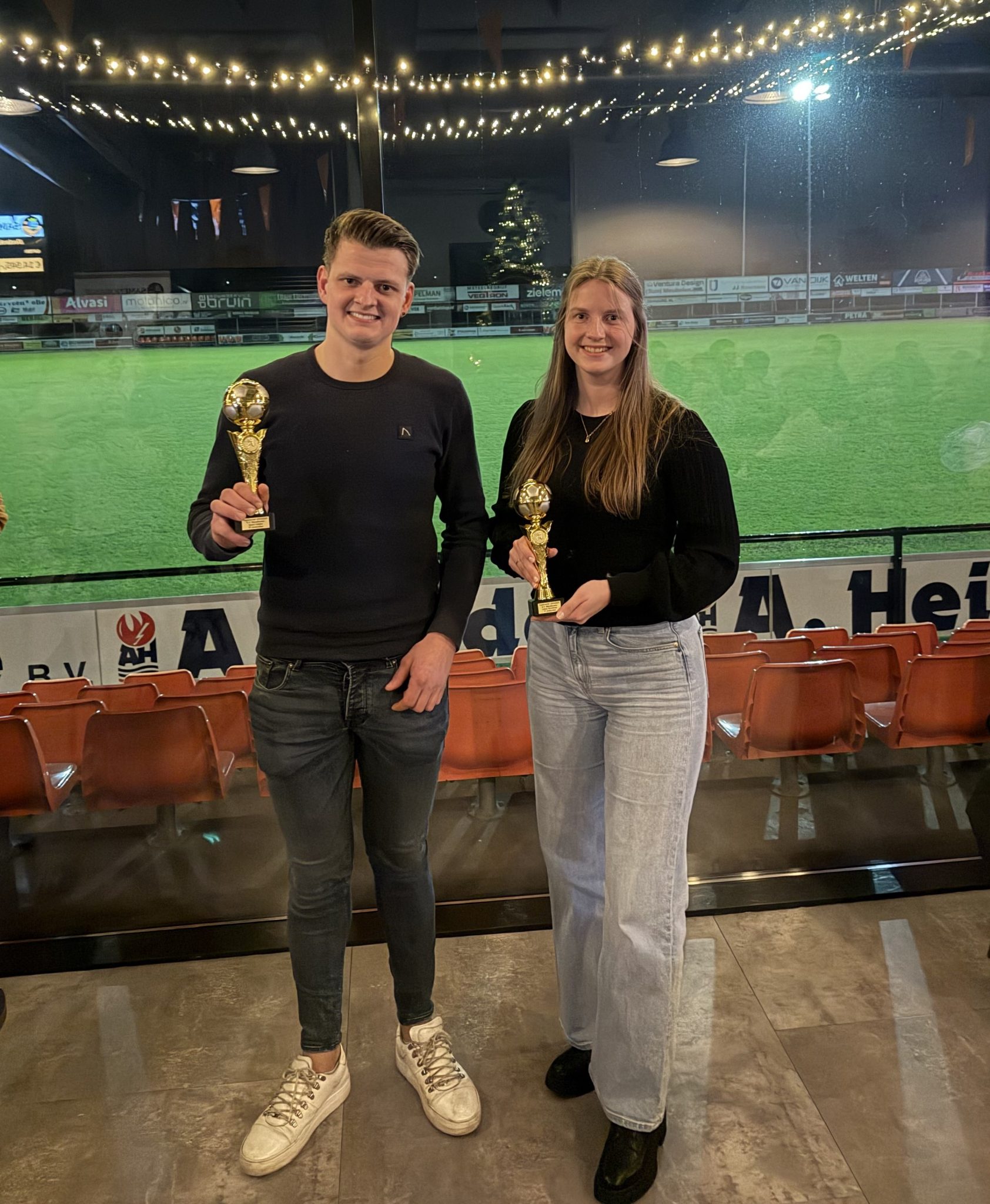 Uitreiking topscorerbokalen seizoen 2024/2025