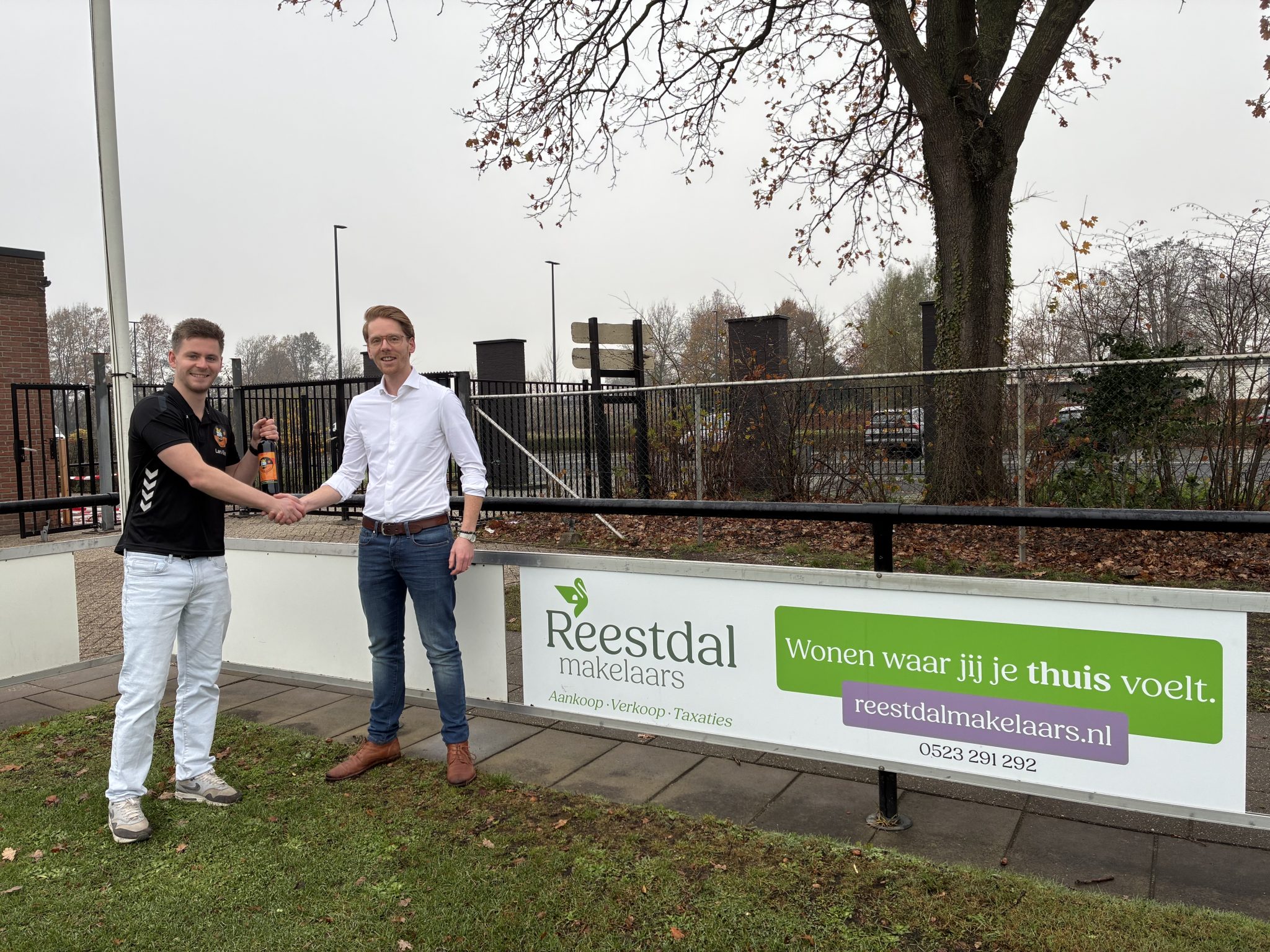 Reestdal Makelaars nieuwe bronzen sponsor