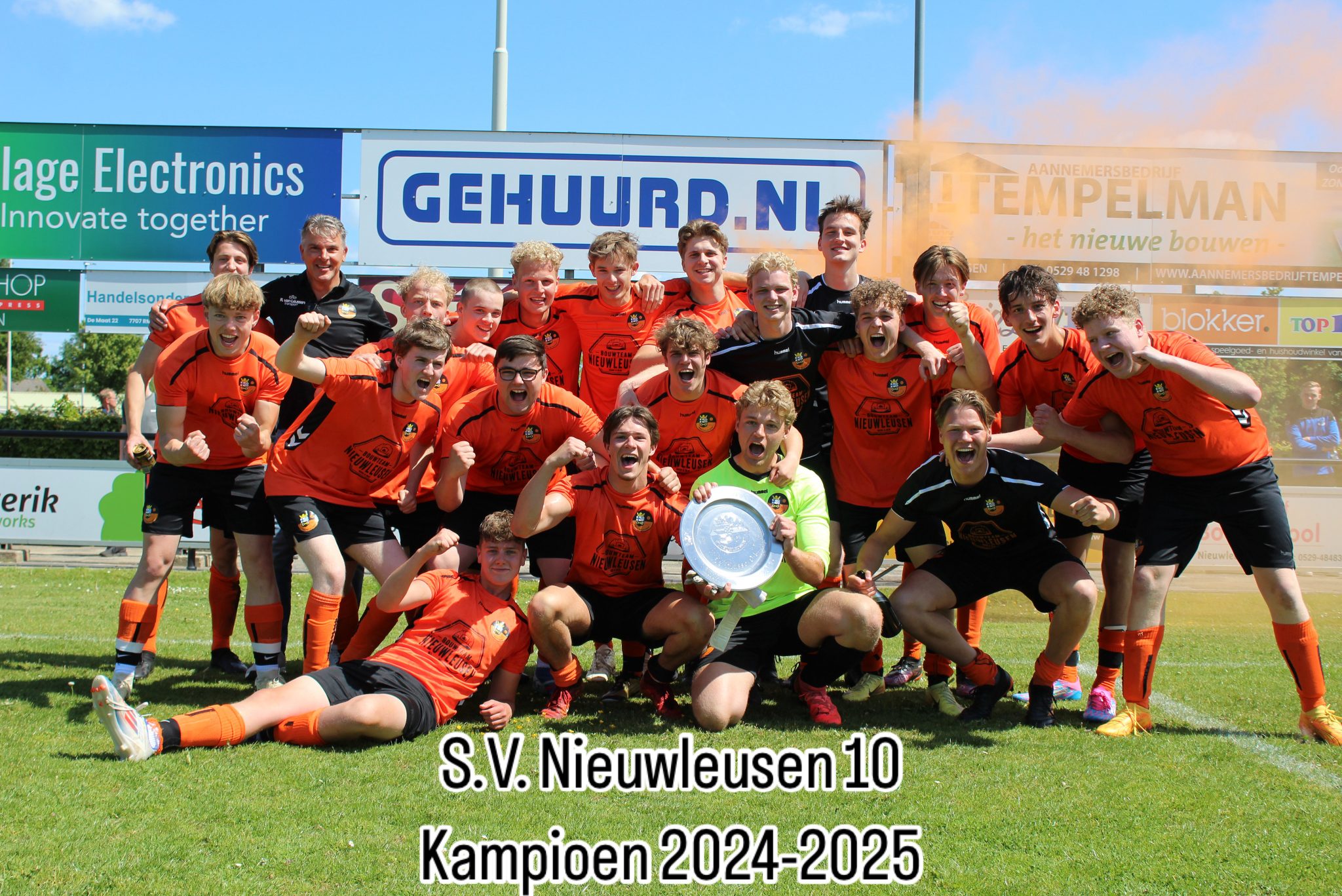 S.V. Nieuwleusen 10 kampioen