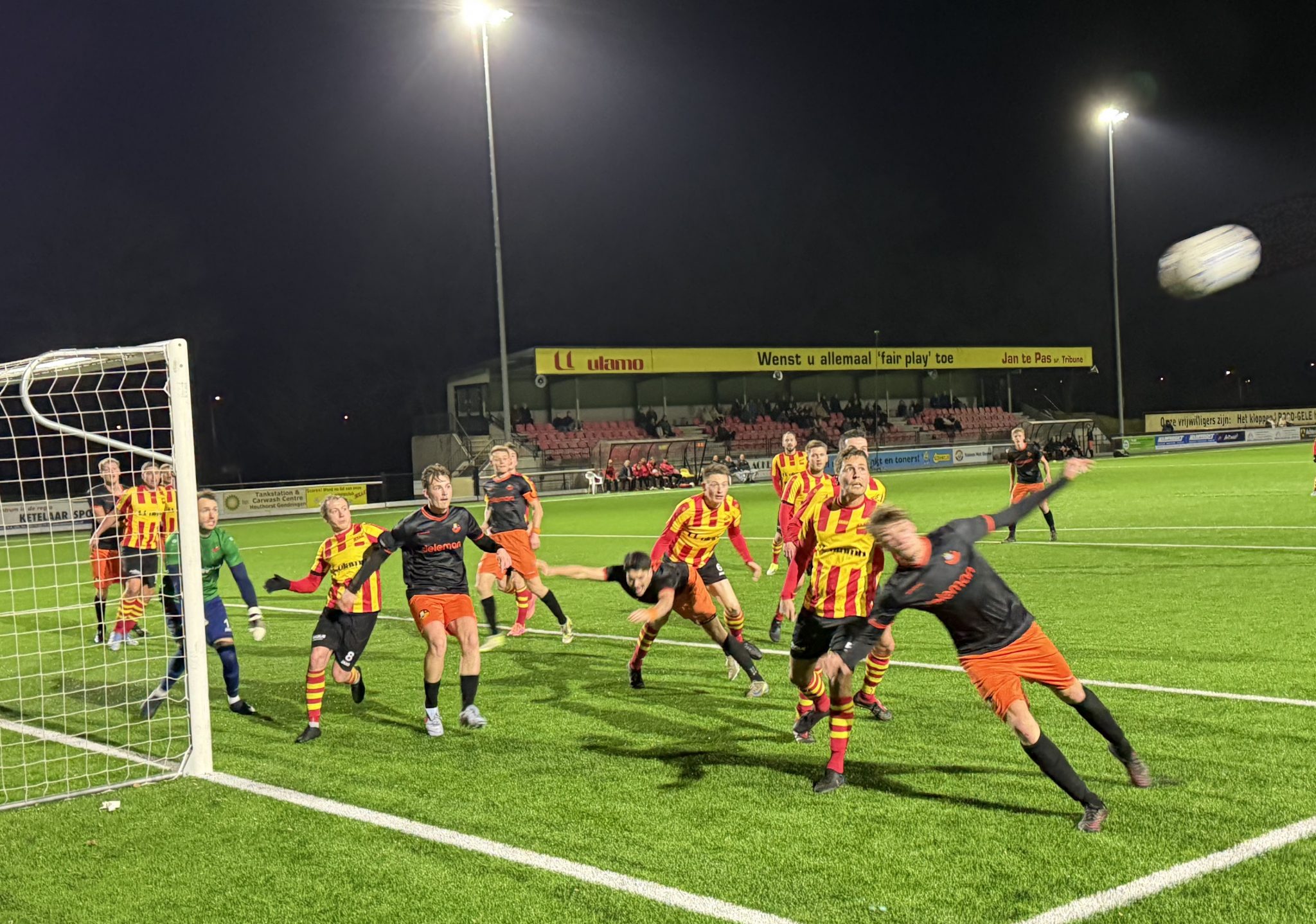 Snelle tegengoal na rust nekt S.V. Nieuwleusen