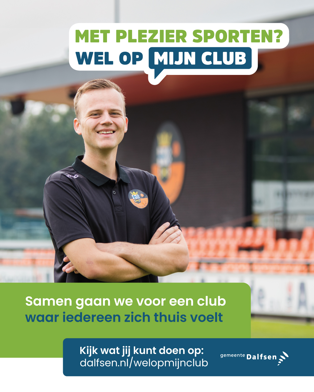 Wel op mijn club - de campagne voor positief gedrag in de sportomgeving