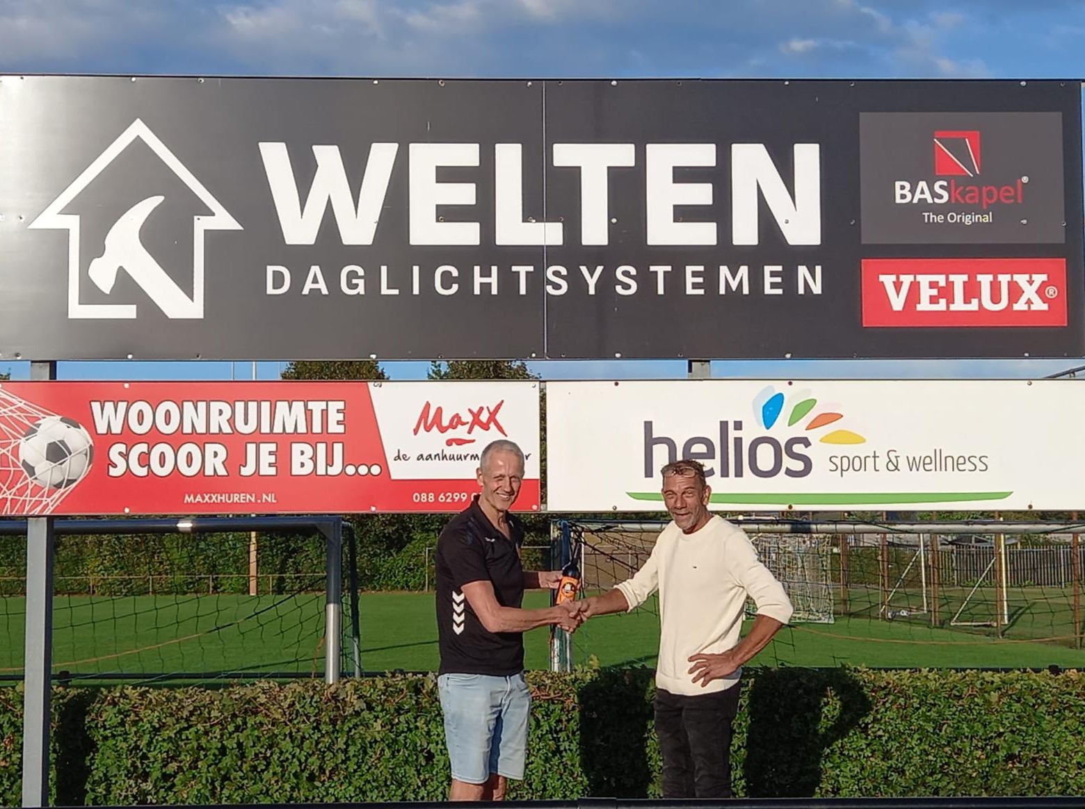 Welten Daglichtsystemen gouden sponsor S.V. Nieuwleusen