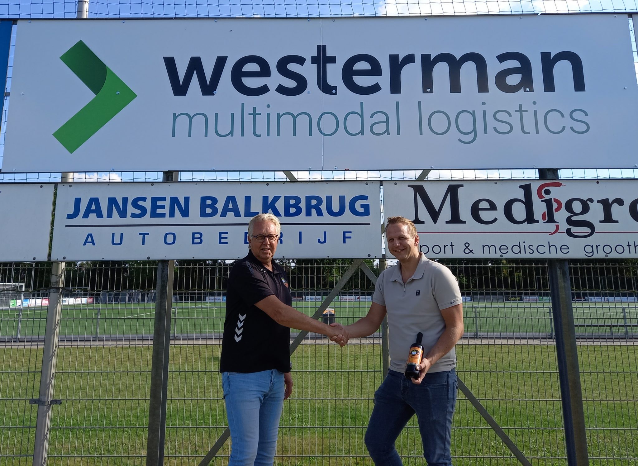 Westerman Multimodal Logistics nieuwe sponsor S.V. Nieuwleusen