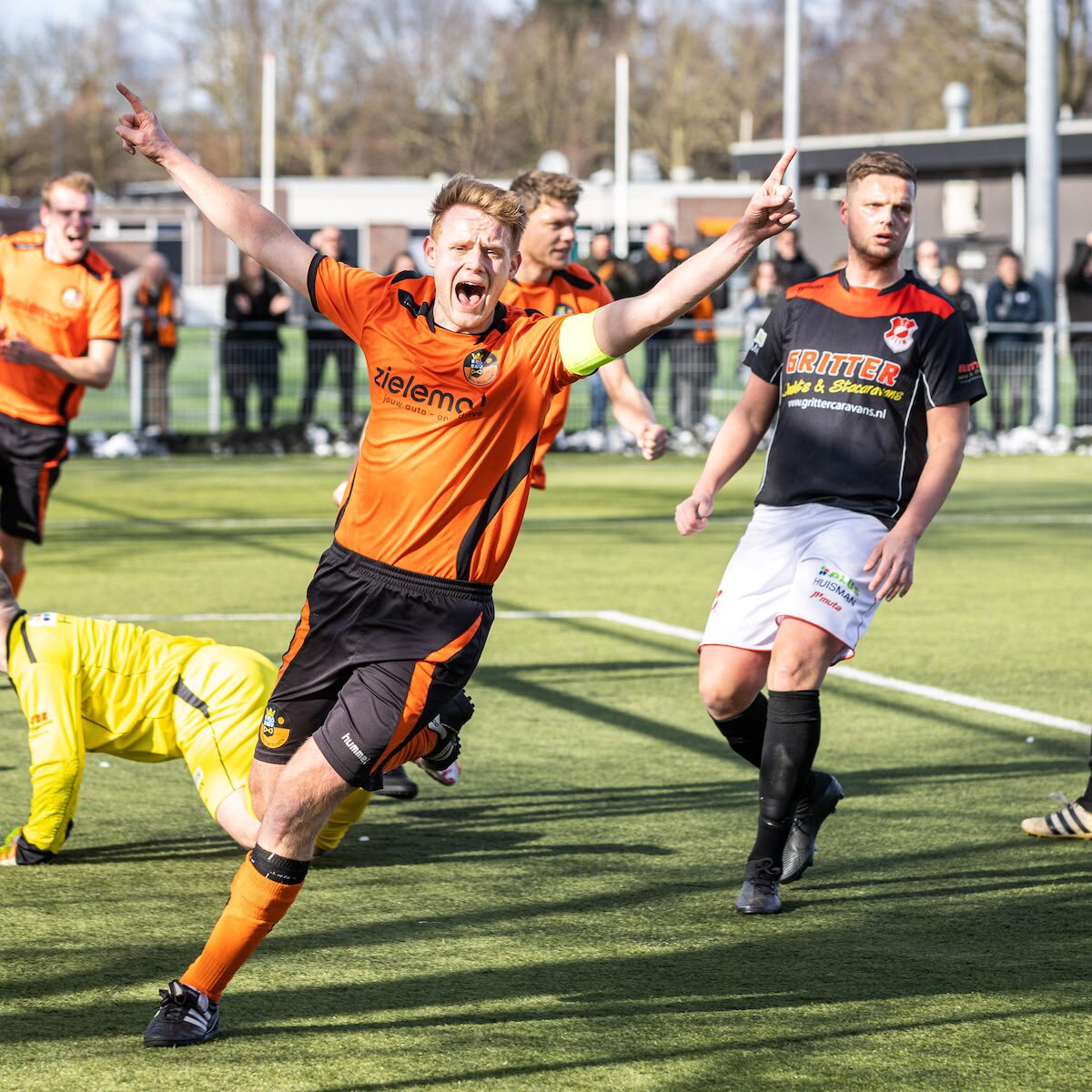 Juich mee: sponsor de teamgoals van S.V. Nieuwleusen 1