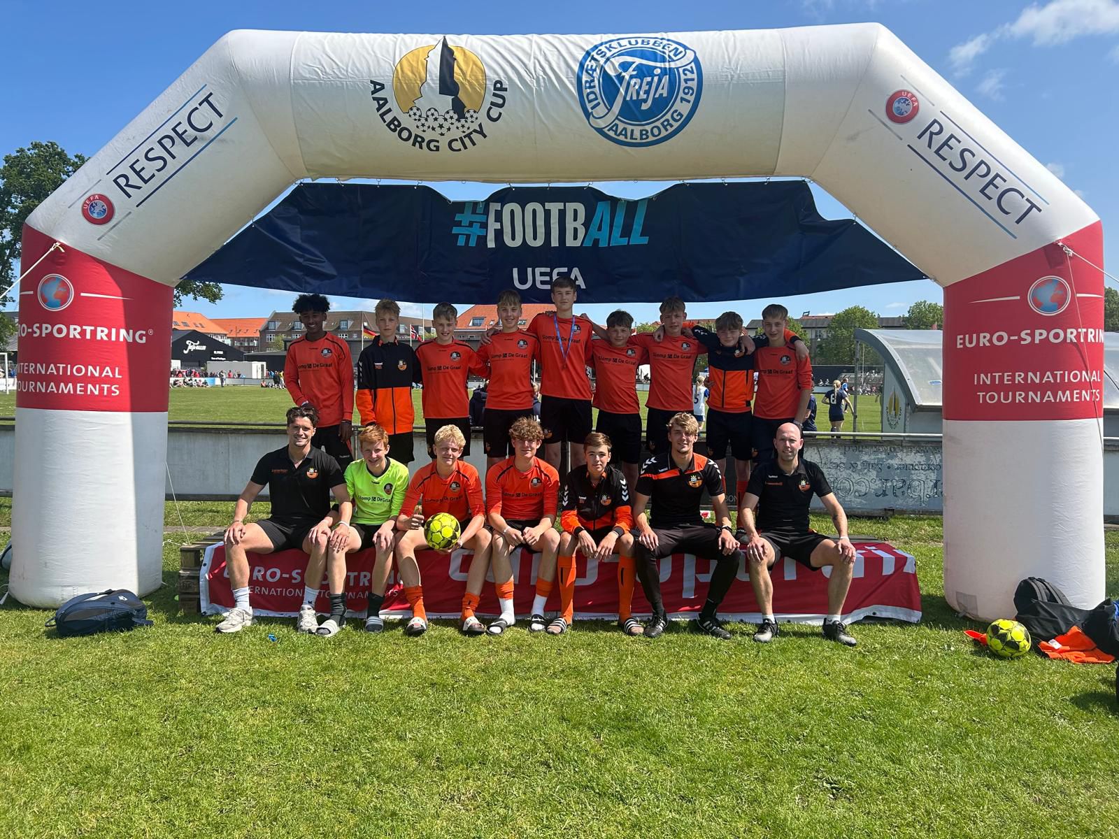 Verslag JO15-1 Int. toernooi Aalborg City Cup