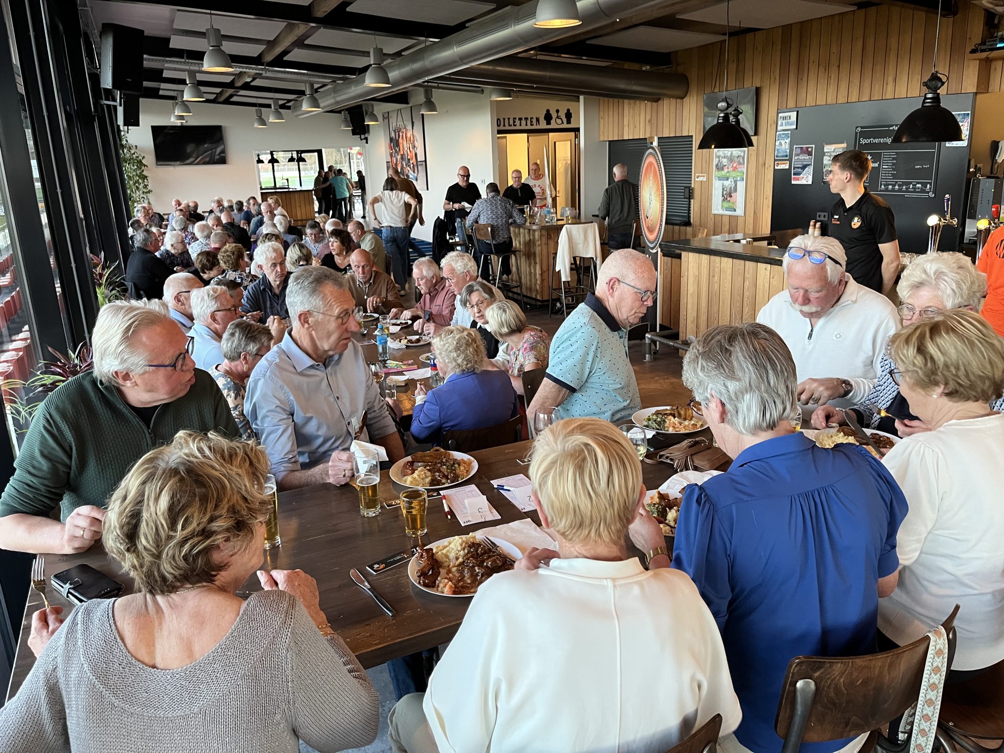 Geslaagde leden- en vrijwilligersavond 60 plus